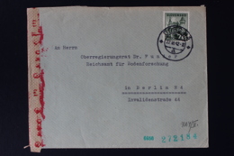 Slovakia Slowakei Cover Dobschau  Coburgwerke To Berlin  1942 Censored - Cartas & Documentos