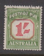 Australia D 129a 1953-60 Postage Due ,1 Shilling ,carmine And   Green,used - Portomarken