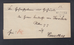 Falthülle Klötze Nach Vinzelberg - Lettres & Documents