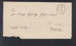 Falthülle 1846 Seehausen Altmark Nach Magdeburg - Storia Postale