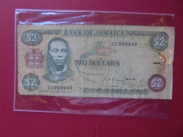 JAMAIQUE 2$ 1992 CIRCULER (B.7) - Jamaique