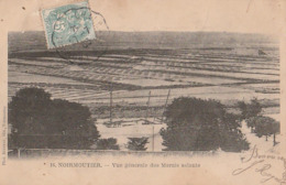 NOIRMOUTIER. - Vue Générale Des Marais Salants.  Carte Pionnière - Noirmoutier