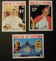 WALLIS ET FUTUNA 1979 - PAPAS - YVERT Nº AV 86/88** - Unused Stamps