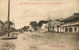GUINEE  FRANCAISE CONAKRY  Boulevard Du Commerce - Frans Guinee