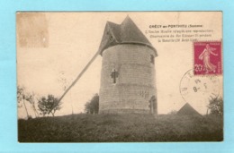 CRECY-en-PONTHIEU - L'Ancien Moulin - 1933 - - Crecy En Ponthieu