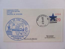 Etats-Unis / USA - Entier Postal (enveloppe) USPS 1991 - Charlevoix Vers San Francisco - Age Of The Lakes - 1981-00