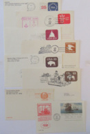 Etats-Unis / USA - 8 Entiers Postaux Dont Belles Oblitérations Philatéliques (Log Jam Centennial) - Années 1980 - 1981-00