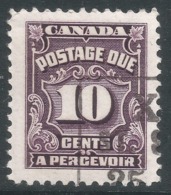 Canada. 1935-65 Postage Due. 10c Used. SG D24 - Port Dû (Taxe)