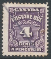 Canada. 1935-65 Postage Due. 4c Used. SG D21 - Segnatasse