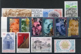 RC 13542 FRANCE 1994 LOT DE TIMBRES A LA FACIALE NEUFS ** - Ungebraucht