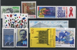 RC 13543 FRANCE 1994 LOT DE TIMBRES A LA FACIALE NEUFS ** - Ungebraucht