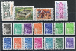 RC 13554 FRANCE 1997 LOT DE TIMBRES A LA FACIALE NEUFS ** - Ungebraucht