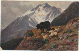70-328 Helvetia Schweiz Suisse Switzerland Painting Sent From Locle To Finland - Sent