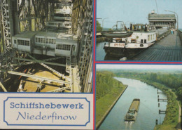 D-16248 Niederfinow - Schiffshebewerk - Lastkahn - Eberswalde
