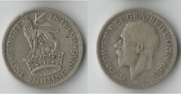 GRANDE BRETAGNE 1 SHILLING  1936    ARGENT - I. 1 Shilling