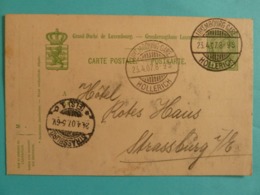 ENTIER POSTAL LUXEMBOURG 1907 - Autres & Non Classés