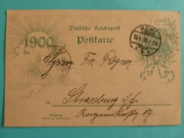 ENTIER POSTAL 1900 - Kehl