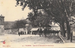Valence - Quartier Du Séminaire, Militaires: 6e D'Artillerie - Edition Artistique - Carte N° 430 - Valence