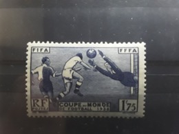 France 1938, Coupe Du Monde FOOTBALL  World Cup Yvert No 396, Neuf ** MNH,  TB Cote 35 Euros - 1938 – Frankreich