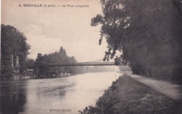 95 Neuville Le Pont Suspendu - Neuville-sur-Oise