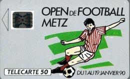 Télécarte Privée - D193 - Open De Football METZ - Telefoonkaarten Voor Particulieren