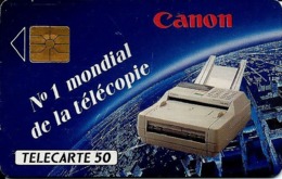 Télécarte Privée - D:589 - Canon N°1 De La Télécopie - Lot B 11833 - Telefoonkaarten Voor Particulieren