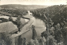 ( CHATEAUNEUF DU FAOU    )( 29 FINISTERE ) LA VALLEE DE L AULNE QUI ETALE SES MEANDRES CAPRICIEUSES - Châteauneuf-du-Faou