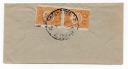 1911 TURKEY, THESSALONIKI,  COVER, GREECE TO BELGRADE, SERBIA - Covers & Documents