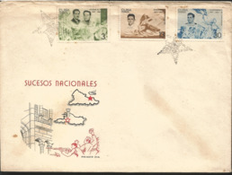 V) 1967 CARIBBEAN, NATIONAL EVENTS, OVERPRINT IN BLACK, WITH SLOGAN CANCELATION IN BLACK, FDC - Covers & Documents