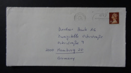 Great Britain - 1992 - Mi:GB 1420 On Envelope - EF - Look Scan - Lettres & Documents