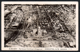 C7754 - Edmonton Alberta - Airview - Regierungsgebäude - Edmonton