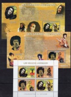 Congo 2006 - Jimi Hendrix & Bob Marley On Postage Stamps Perf.MNH** - Del.1 - Other