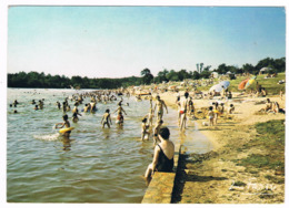 SAINT MATHIEU  87  La Plage Du Lac De Plaisance En 1984 - Saint Mathieu