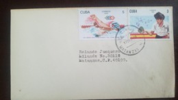 O) 1994 CUBA - CARIBBEAN,  CENTRAL AMERICAN AND CARIBBEAN GAMES  - PONCE PUERTO RICO - SWIMMING SC 3533,  CENTRAL AMERIC - Brieven En Documenten