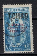 TCHAD              N°     YVERT     42   ( 4 )              OBLITERE       ( Ob  5/35 ) - Used Stamps