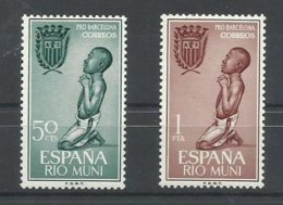 RIO MUNI EDIFIL   40/41   MNH  ** - Rio Muni