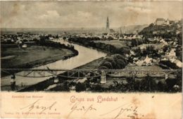 CPA AK Gruss Aus Landshut GERMANY (891738) - Landshut