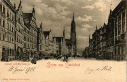 CPA AK Gruss Aus Landshut GERMANY (891773) - Landshut