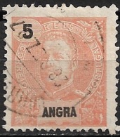 Angra – 1897 King Carlos 5 Réis - Angra