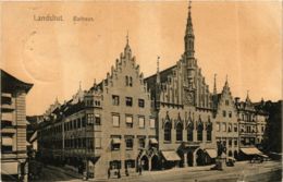 CPA AK Landshut Rathaus GERMANY (891855) - Landshut