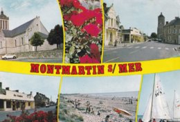 Carte 1970 MONTMARTIN SUR MER / MULTIVUES - Montmartin Sur Mer