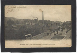 CPA Usine Sortie D'usines Atelier Ouvriers Social Bornel Oise Manufacture D'orfévrerie Circulé - Industrie