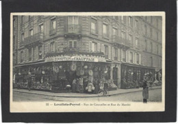 CPA Hauts De Seine 92 Levallois Perret Commerce Shop Devanture Magasin Bazar Circulé - Levallois Perret