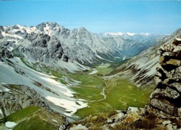 BLICK VOM P. PRAVEDER Val Müstair Gegen Val Mora - Val Müstair