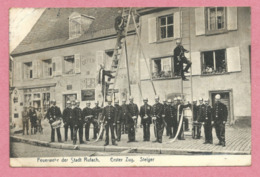 68 - RUFACH - ROUFFACH - Feuerwehr - Pompiers - Exercice - Rouffach