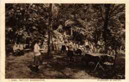 CPA AK Simbach Engl.Institut Marienhohe Studieren Im Garten GERMANY (891950) - Simbach