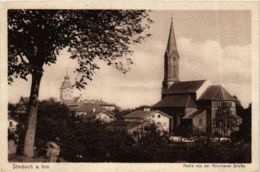 CPA AK Simbach Partie Von Der Munchener Strasse GERMANY (891962) - Simbach