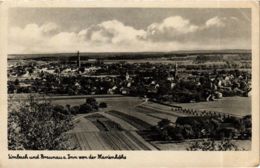 CPA AK Simbach Und Braunau A.Inn Von Der Marienhohe GERMANY (891970) - Simbach