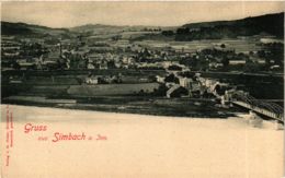 CPA AK Gruss Aus Simbach A.Inn GERMANY (891974) - Simbach