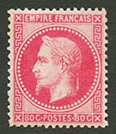 80c Empire (n°32) Neuf *. Petit Manque De Gomme. Cote 1750€. Signé CALVES. TB. - 1863-1870 Napoléon III Con Laureles